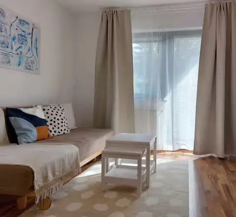 Izba Apartmán - štúdio 4 v PRAGA APARTMENTS ,  Mittersiller Str. 50 – PRAGA APARTMENTS & RESTAURANT - Apartmán - štúdio 4